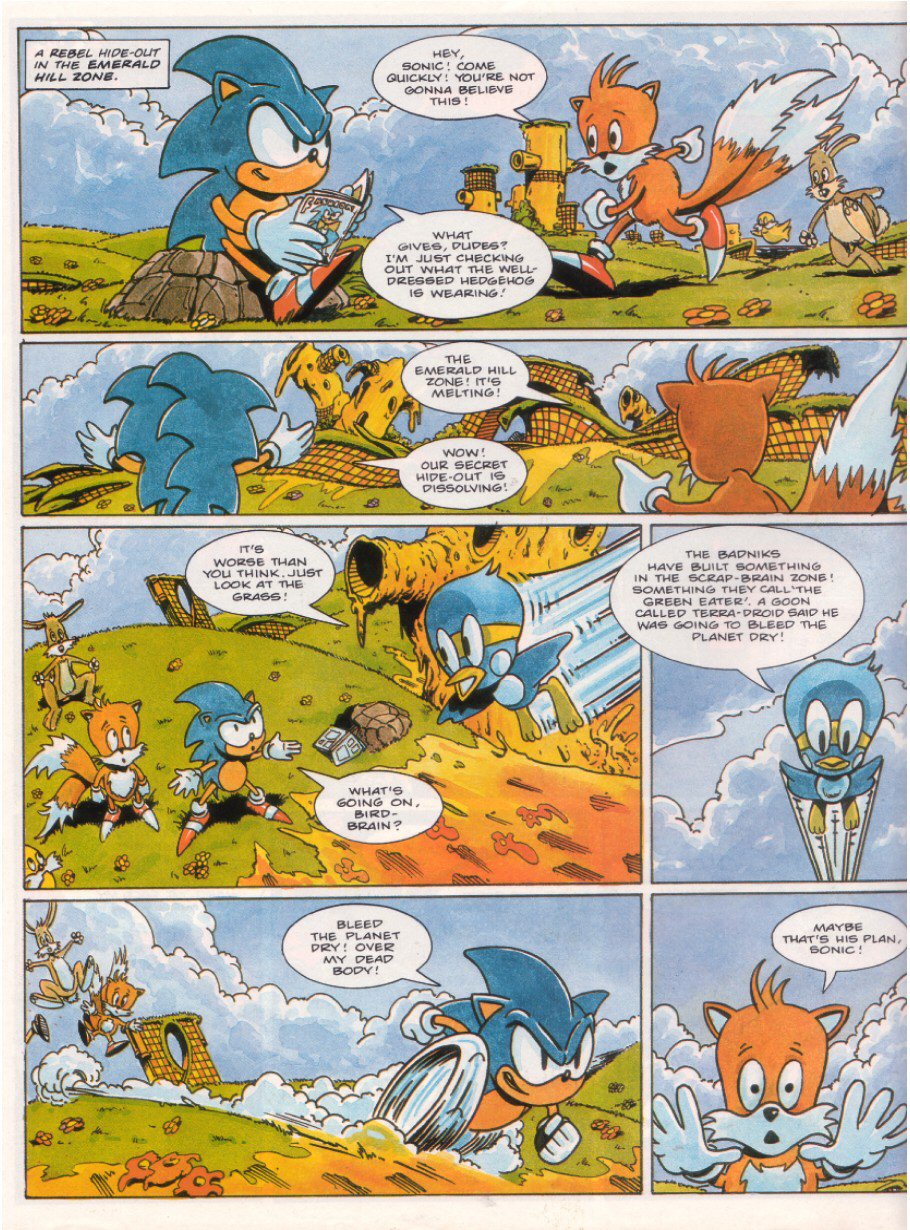 Sonic - The Comic Issue No. 015 Page 3